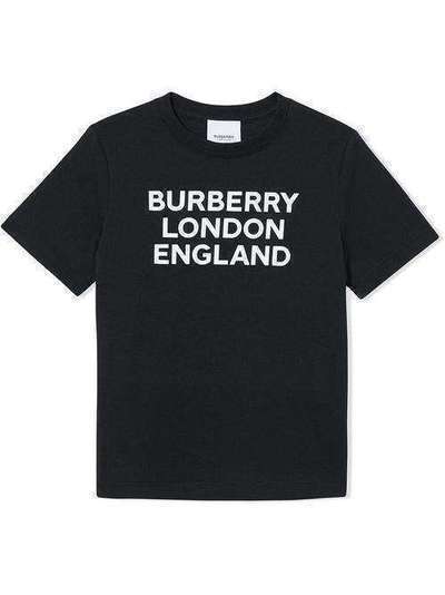 Burberry Kids футболка с логотипом 8028809