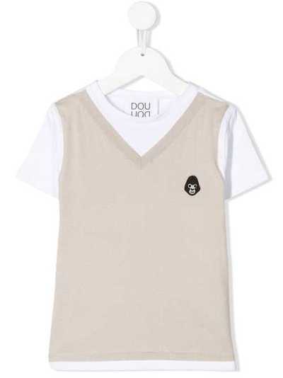 Douuod Kids футболка с короткими рукавами и принтом MA037012