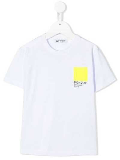 Dondup Kids футболка с принтом BS136JY0003PZA31