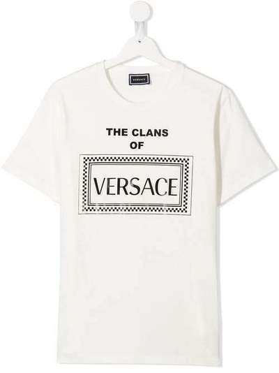 Young Versace футболка с логотипом YD000128YA00079