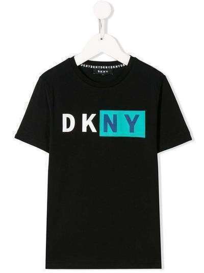 Dkny Kids футболка с логотипом D25C7709B