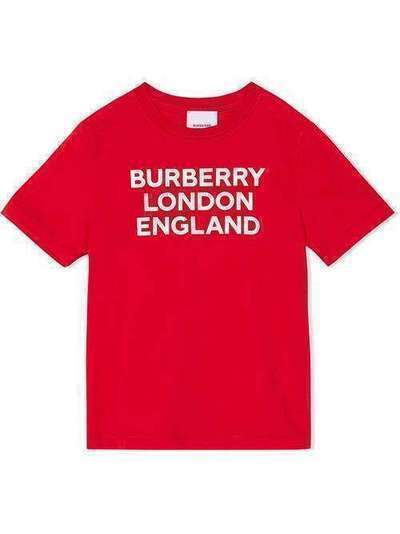 Burberry Kids футболка с логотипом 8031693