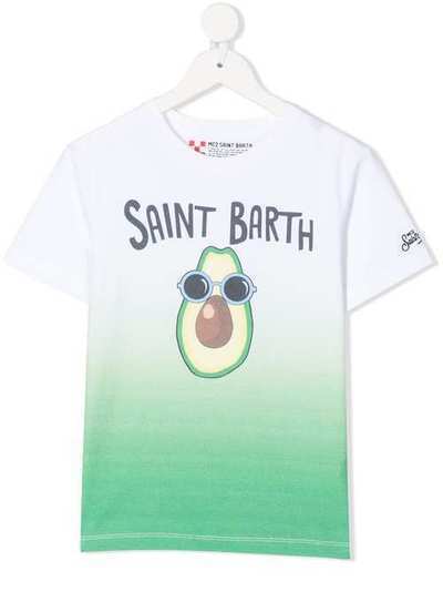 Mc2 Saint Barth Kids футболка с логотипом AVOCADOTSHIRT