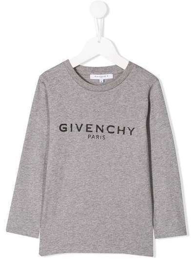 Givenchy Kids футболка с длинными рукавами H25148A47