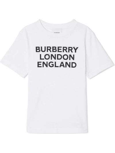 Burberry Kids футболка с логотипом 8028811