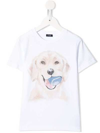 Il Gufo dog-print crew-neck T-shirt P20TS222M0014