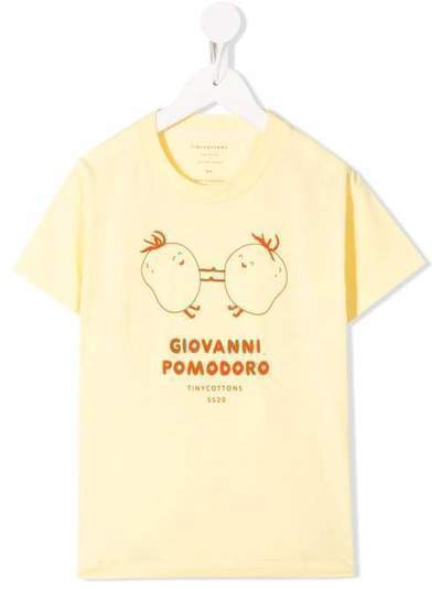 Tiny Cottons футболка с принтом Giovanni Pomodoro SS20044