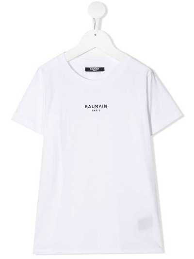 Balmain Kids футболка с логотипом 6N8541NX310100NE