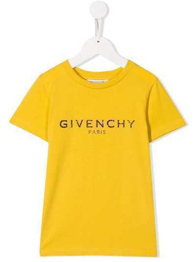 Givenchy Kids футболка с логотипом H25147560
