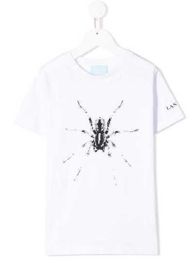 LANVIN Enfant футболка с принтом паука 4K8081KA050100