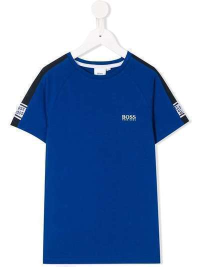Boss Kids футболка с контрастными вставками J25E71829