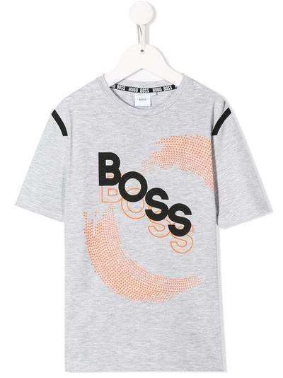 Boss Kids футболка с логотипом J25E75A32