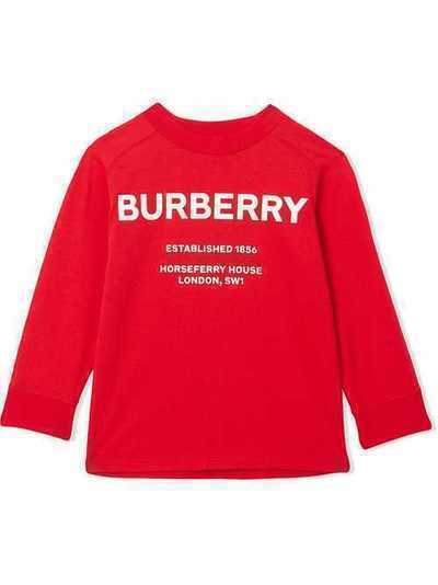 Burberry Kids джемпер с логотипом 8012763