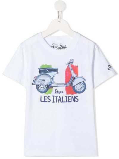 Mc2 Saint Barth Kids футболка Les Italiens TSHIRBOYWTVP01