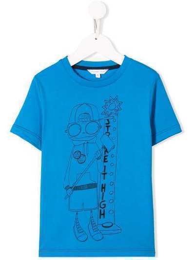 Little Marc Jacobs футболка с принтом W25417755