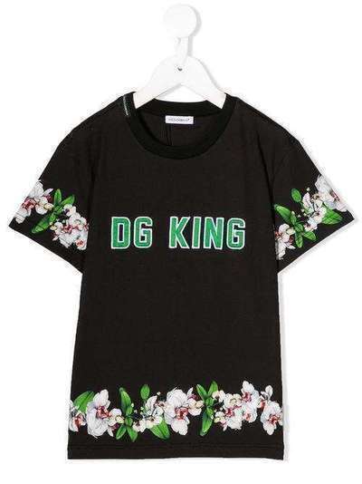 Dolce & Gabbana Kids футболка с графичным принтом L4JT7NG7SQL