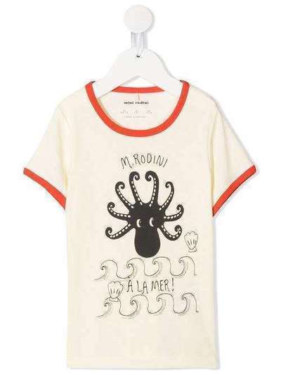 Mini Rodini футболка с принтом 2062010942