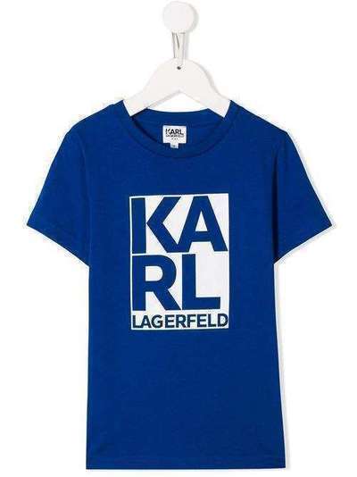 Karl Lagerfeld Kids футболка с логотипом Z25222