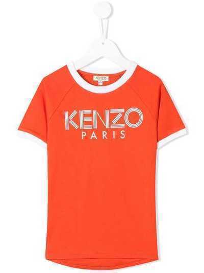 Kenzo Kids футболка с логотипом KP1067837
