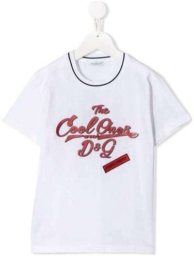 Dolce & Gabbana Kids футболка с принтом The Cool Ones L4JT7NG7SVU
