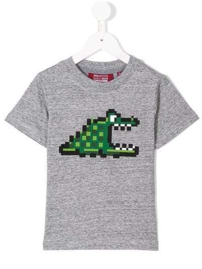 Mostly Heard Rarely Seen 8-Bit футболка с принтом 'Pixel Croc' MHEBMM02AHT18
