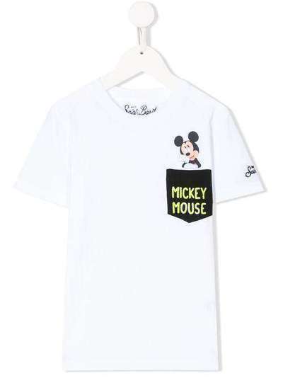 Mc2 Saint Barth Kids футболка с принтом Mickey Mouse EDDY
