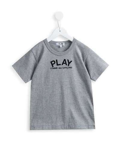 Comme Des Garçons Play Kids футболка с принтом AZT571