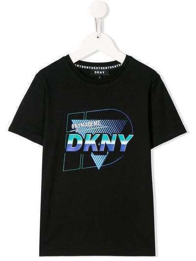 Dkny Kids футболка с графичным принтом D25C8009B