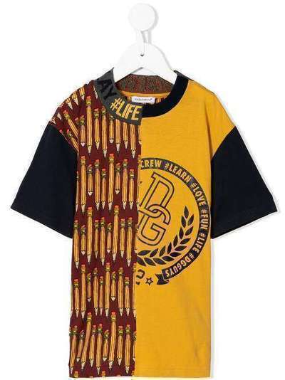 Dolce & Gabbana Kids футболка с принтом L4JTAGG7TMT
