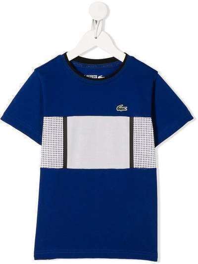 Lacoste Kids футболка с графичным принтом TJ329500RHV