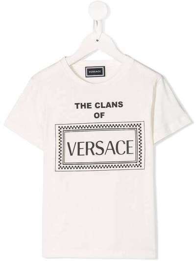 Young Versace футболка с логотипом YC000145YA00079