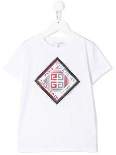 Givenchy Kids футболка с логотипом H25143