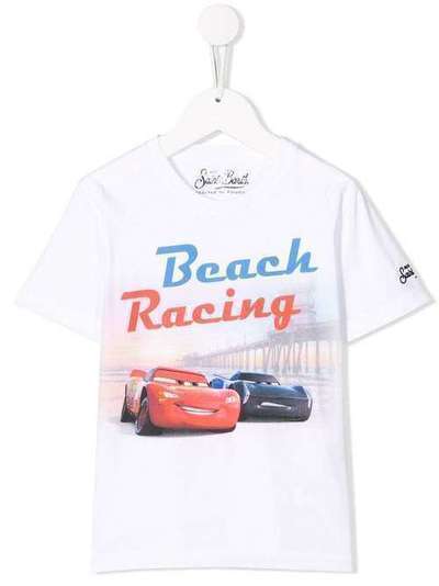 Mc2 Saint Barth Kids футболка Beach Racing TSHIRTCARSBEACHRACERS