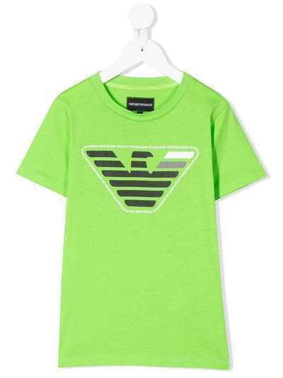 Emporio Armani Kids футболка с логотипом 3H4TJDZJH4Z0582