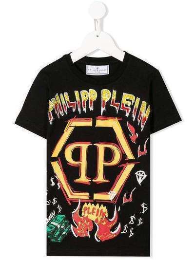 Philipp Plein футболка с принтом граффити P20CBTK0933PJY002N