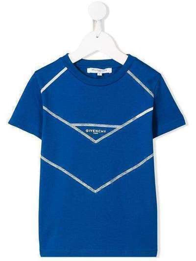 Givenchy Kids футболка с принтом и логотипом H2517881F