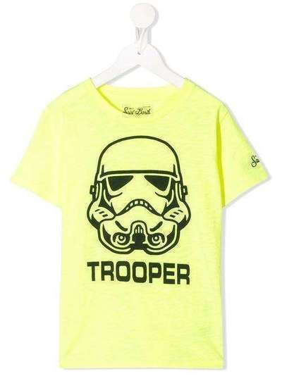 Mc2 Saint Barth Kids футболка Trooper с графичным принтом SWTF94K