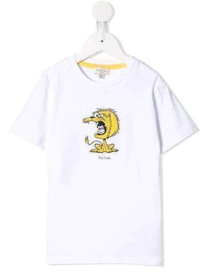 Paul Smith Junior crew-neck logo T-shirt 5Q10782