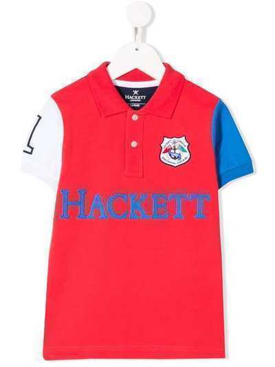Hackett Kids футболка в стиле колор-блок с короткими рукавами HK561334255