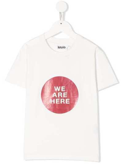 Molo Kids футболка с графичным принтом 6W20A2012443