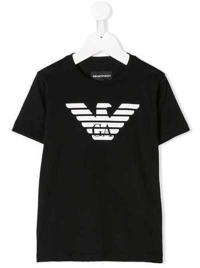 Emporio Armani Kids logo print T-shirt 8N4T991JPZZ