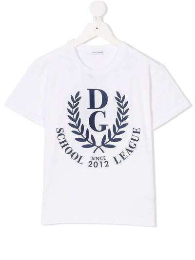 Dolce & Gabbana Kids printed logo T-shirt L4JT7NG7OWI