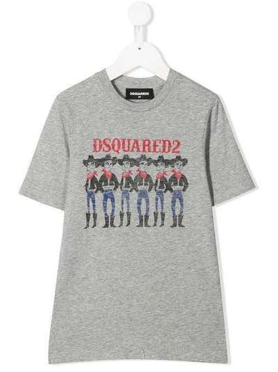 Dsquared2 Kids футболка с принтом DQ03KTD00PZ