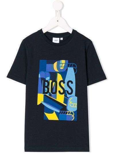 Boss Kids футболка с логотипом J25E73849