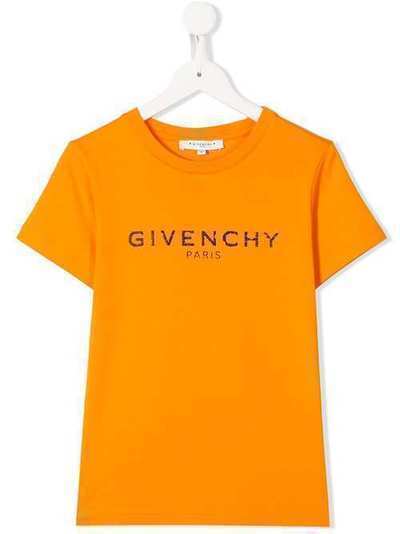 Givenchy Kids футболка с логотипом H25H47425