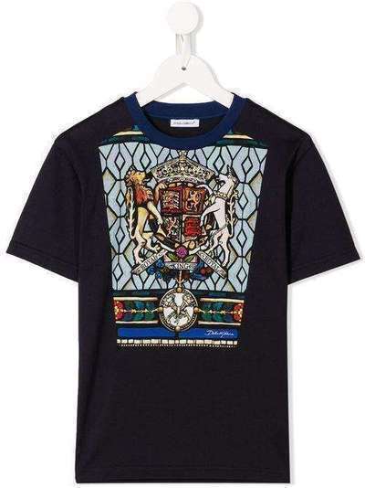 Dolce & Gabbana Kids футболка с принтом L4JTBIG7VYB