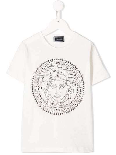 Young Versace футболка с декором Medusa YD000204YA00079