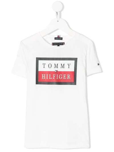 Tommy Hilfiger Junior crew-neck logo T-shirt KB0KB05625
