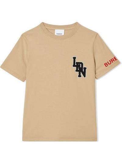 Burberry Kids футболка с логотипом 8022247