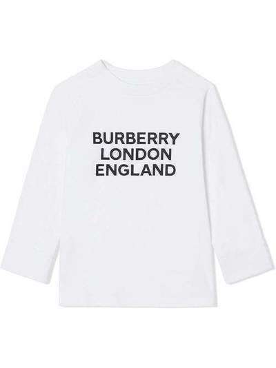 Burberry Kids футболка с логотипом 8031663